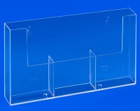 Porte brochures A6 mural 3W11