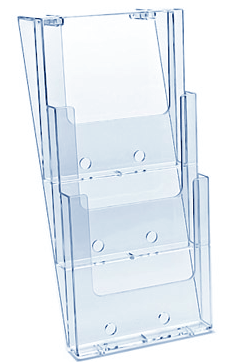 Porte brochures A4 mural 3W23