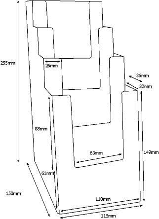 Porte brochure A6 4C11