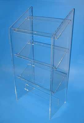 Etagère de présentation plexiglas BM83