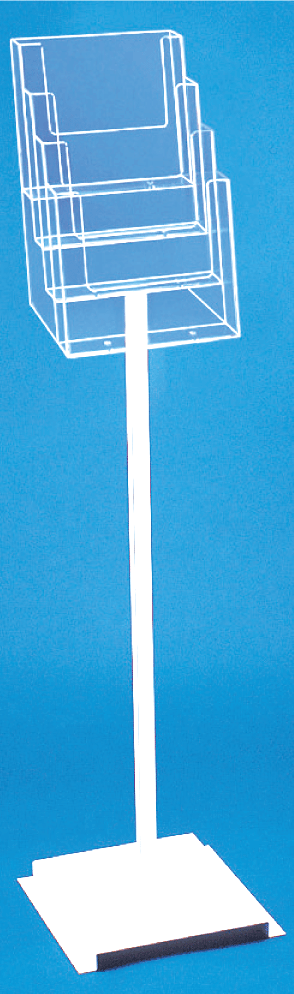 Porte brochure A4 sur pied 4230