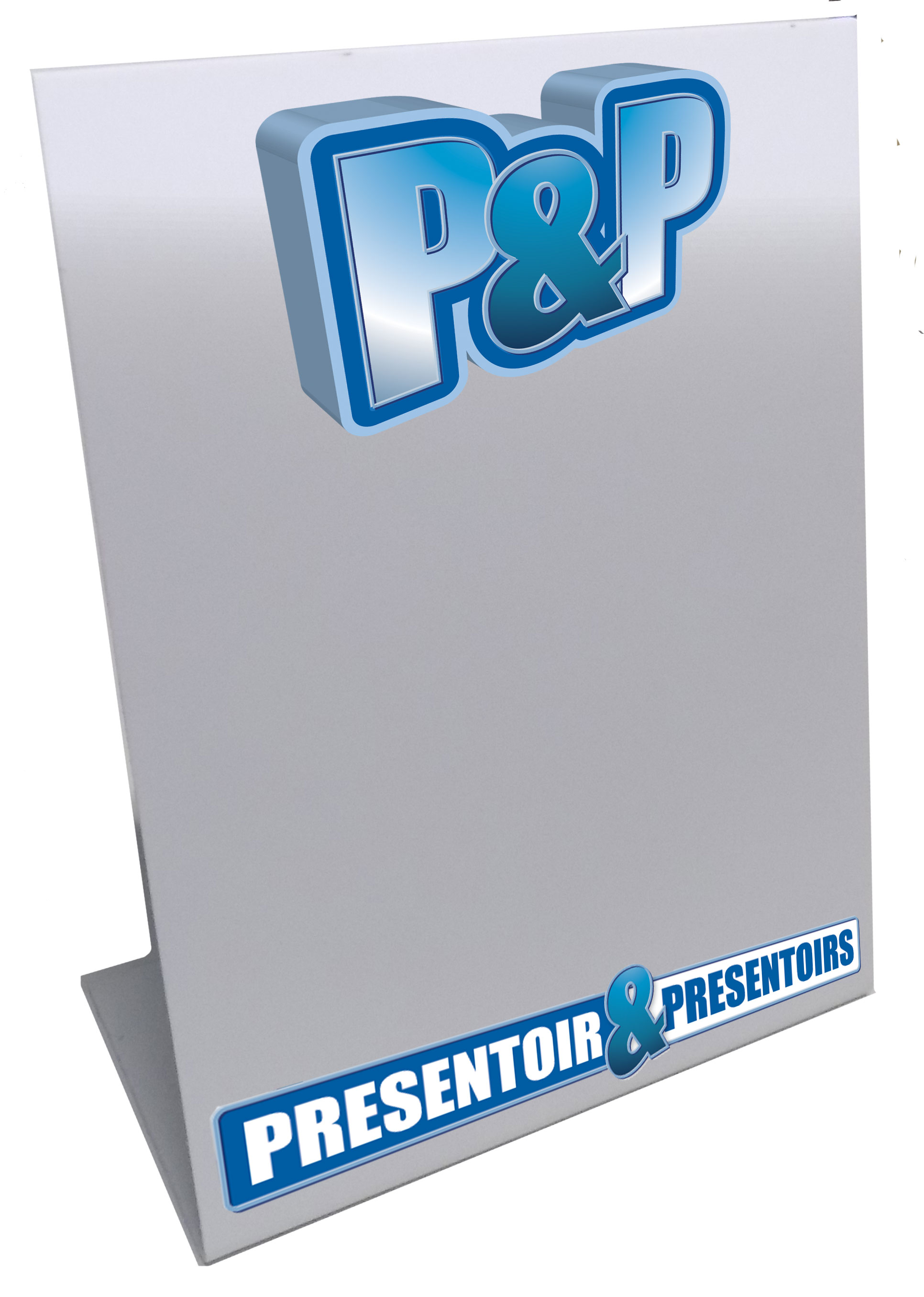 Chevalet de comptoir A5 portrait PILA5 personnalisé