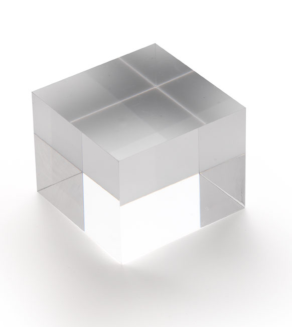 Bloc plexiglas d'agencement 50 x 40 x 50 mm