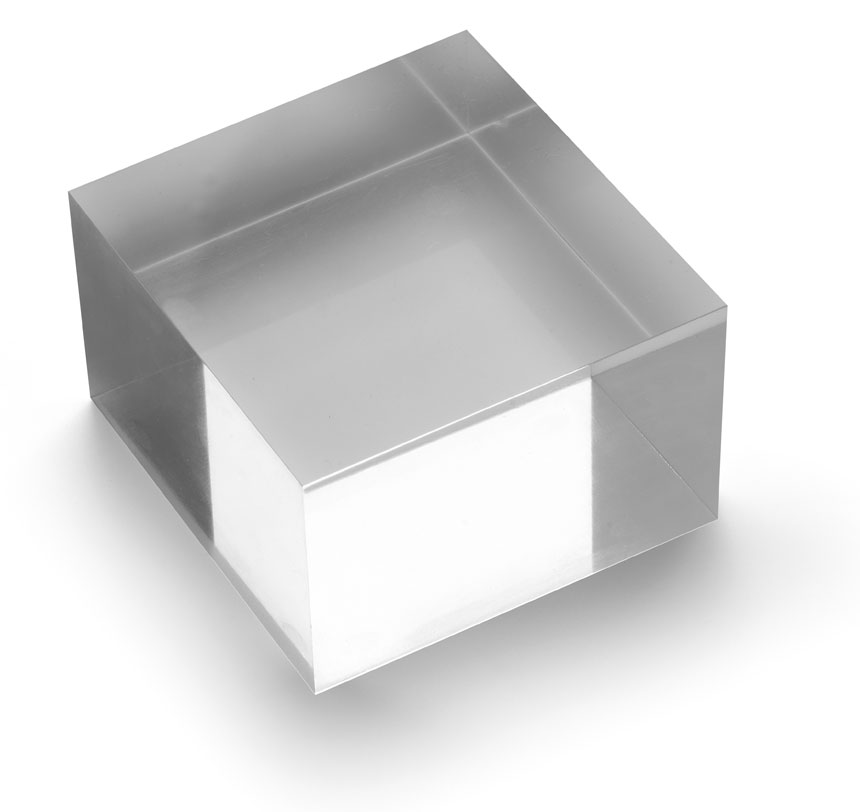 Bloc plexiglas d'agencement 75 x 50 x 75 mm