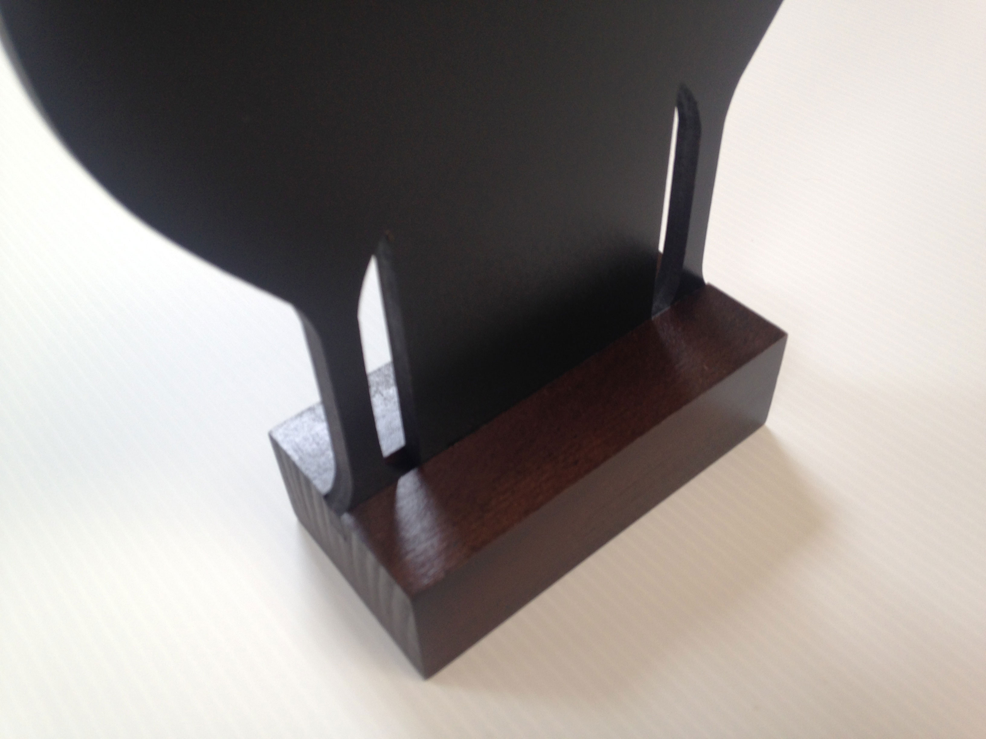 Chevalet de table ardoise bouteille