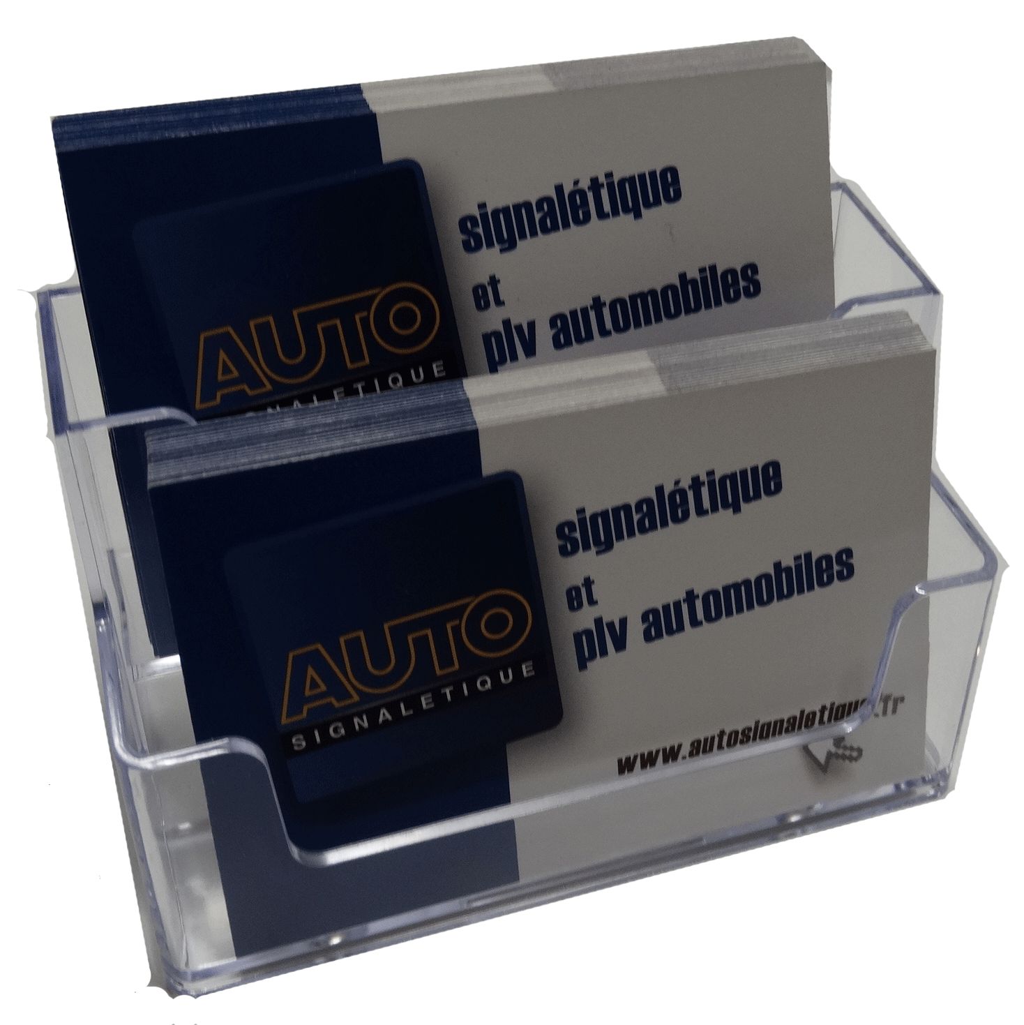 Porte carte de visite 2 compartiments paysage PPK502