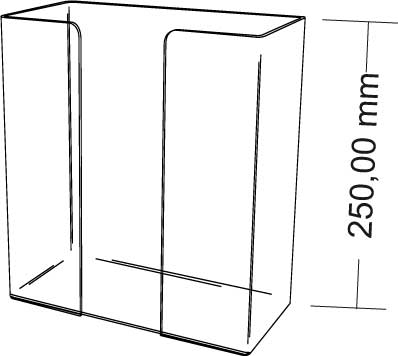 Bac porte brochures 1/3 A4 COP16