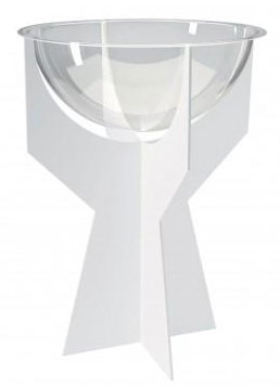 Bac soldeur plexiglas sur pied PVC21