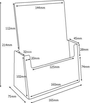 Porte brochure A5 C16