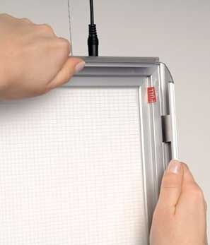 Cadre porte affiche A1 LED 