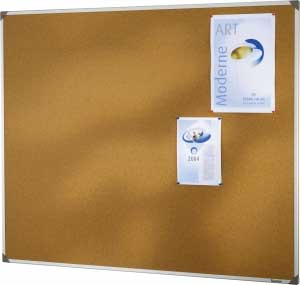 Tableau liège aggloméré 90 x 180 cm cadre alu