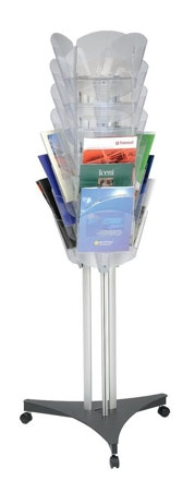 Porte brochure A4 sur pied TREF24