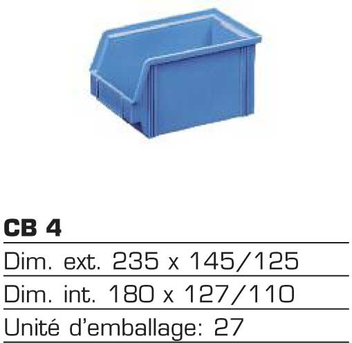Bac à bec 4 Litres Classicbox CB 4