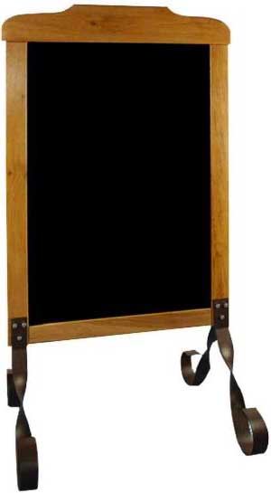 Chevalet stop trottoir ardoise FORG14