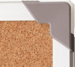 Tableau liège aggloméré 90 x 180 cm cadre alu