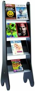 Porte brochures A4 sur pied COMET8A4