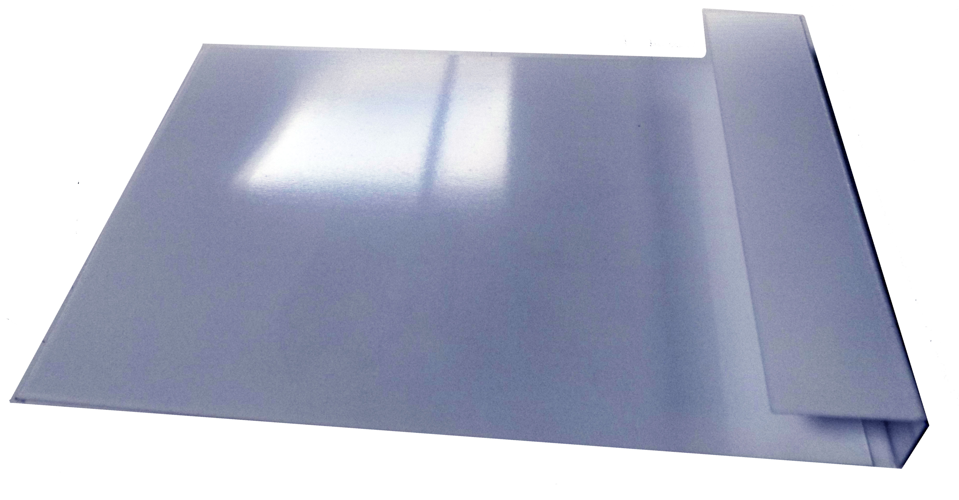 Porte visuel plexiglas A4 vertical de pare soleil