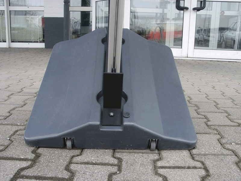 Oscillation chevalet ressorts rafale Roulettes du socle du chevalet A1 ressorts