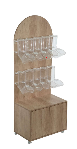 Meuble 10 coffrets ALIM420BOIS