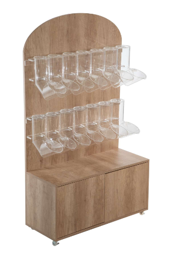 Meuble 16 coffrets ALIM9916BOIS