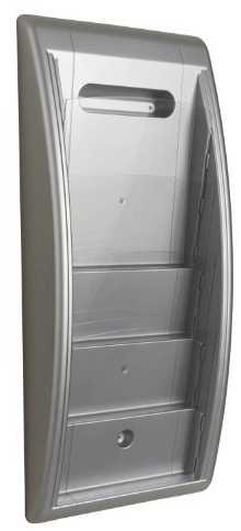 EasyPAG 3 Pochette Paysage Métal Porte Revue Mural Porte Document