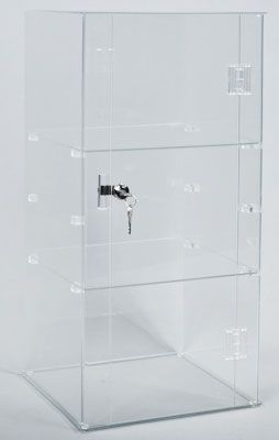 Evoretro Vitrine Acrylique Avec Escalier 4 Marches 30cm