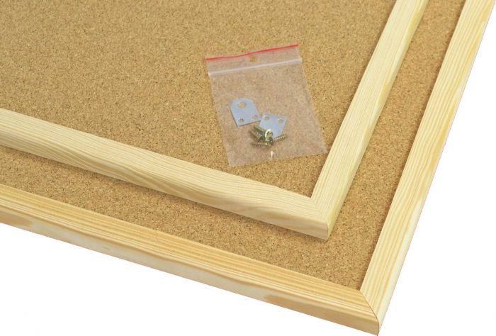 Tableau D'affichage En Liège Flash Furniture Hercules – 45,7 X 59,7 Cm, Beige