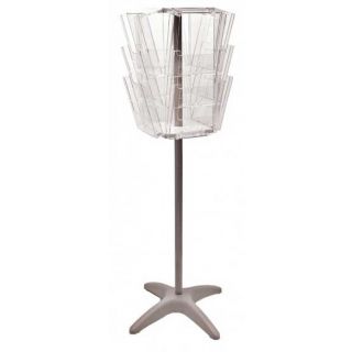 Porte brochure A4 sur pied ROTATIF12