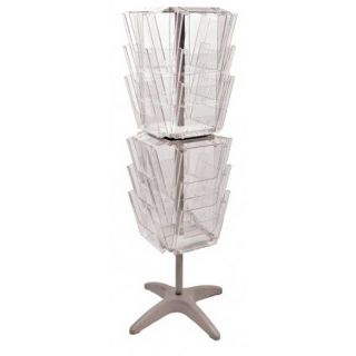 Porte brochure A4 sur pied ROTATIF24