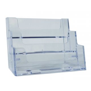 Porte carte de visite 3 compartiments paysage PPK503 de face