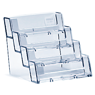 Porte cartes de visite 4 compartiments