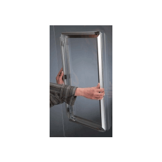 Cadre porte affiche A4 pour vitre et vitrine