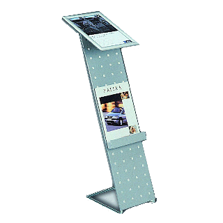 Porte visuel A4 sur pied PERFORA4 avec visuel