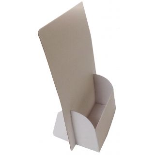 Présentoir A4 carton CARTNA4 vierge de côté