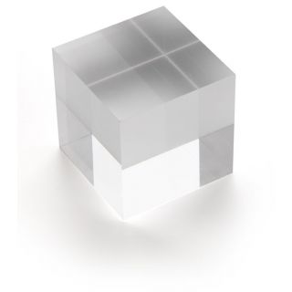 Bloc plexiglas d'agencement 50 x 50 x 50 mm
