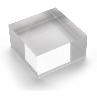 Bloc plexiglas d'agencement 100 x 50 x 100 mm