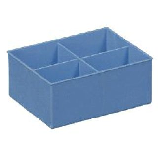 Bac plastique compartiment USG16