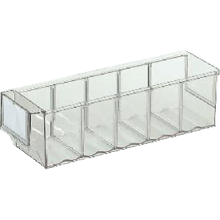 Bac divisible transparent LB 300 E TR