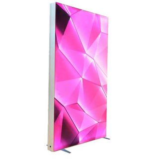 Totem RETROLUM2 200 x 200 cm personnalisé