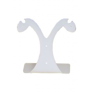 Présentoir de boucles d'oreille CONM31 en plastique givré