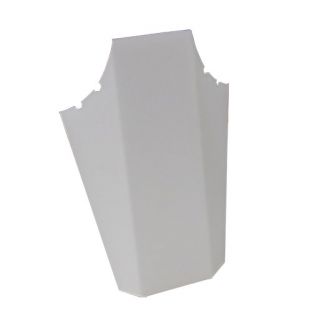 Présentoir de collier CONM33 en plastique givré