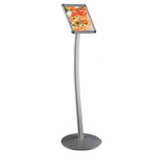 Porte visuel A4 portrait sur pied CRVA4