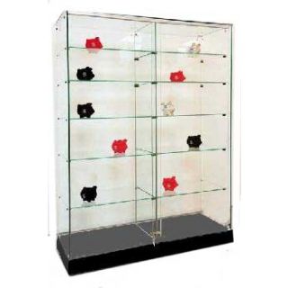 Vitrine double d'exposition EMMA180 noire