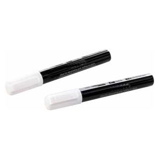 Lot de 2 feutres blancs pour tableau en verre