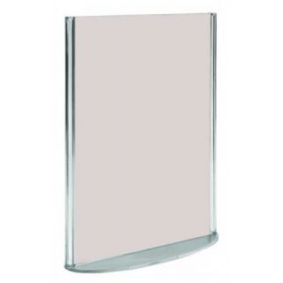 Porte visuel A5 OVALA5 avec feuille A5 vierge recto verso