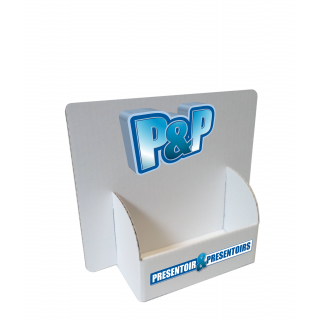 Présentoir de cartes de visite en carton personnalisé PRSTCART