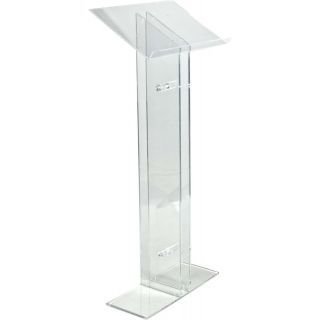 Pupitre plexiglas transparent