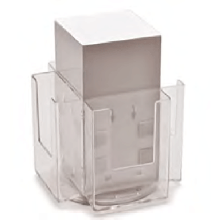 Porte brochure rotatif A6 4 compartiments