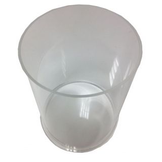 Boîte alimentaire plexiglas TUBE200 vue de haut