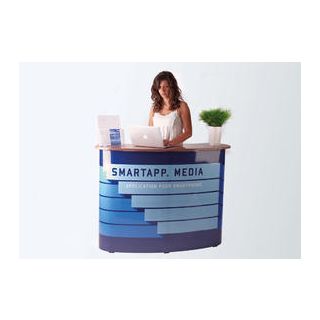 Comptoir d'accueil TUB1 personnalisé
